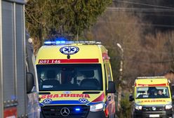 Wypadek busa przewożącego dzieci. Pięć osób rannych