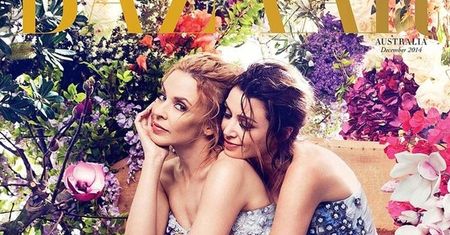 Kylie Minogue pozuje z siostrą!