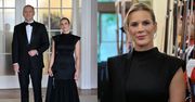 Marta Nawrocka w wieczorowej kreacji olśniewa na spotkaniu ze szwajcarską parą prezydencką (ZDJĘCIA)