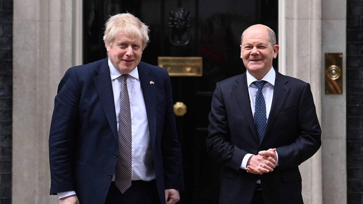 Olaf Scholz spotkał się z Borisem Johnsonem w Londynie 