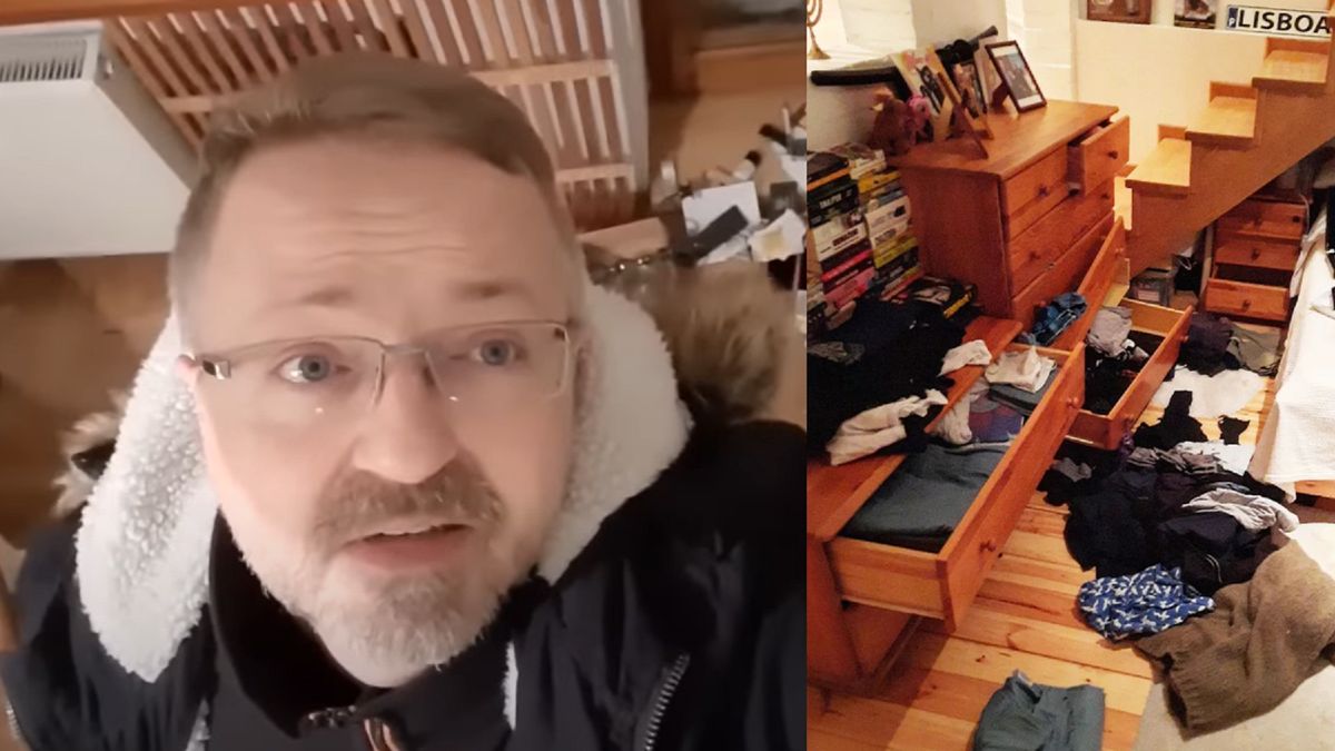 Paweł Borkowski z żoną padli ofiarą włamania. Złodzieje zostawili po sobie ślady 