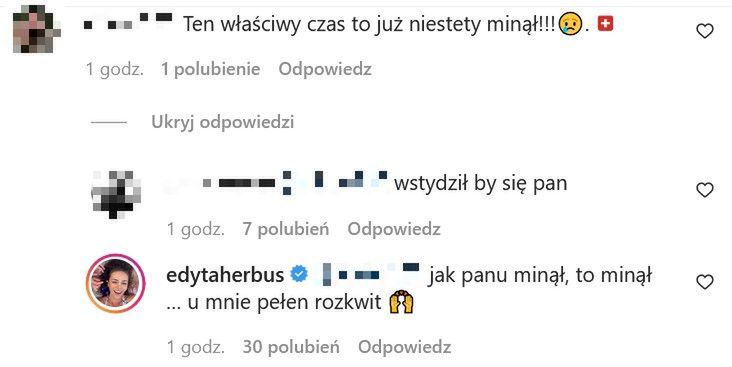 Edyta Herbuś o ciąży