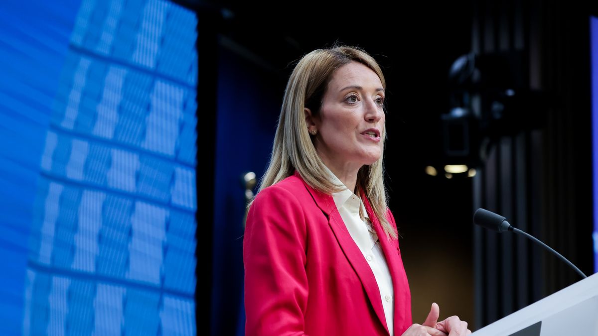 Na zdjęciu Roberta Metsola