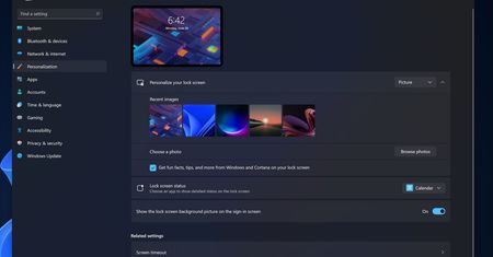 Windows 11 na kolejnych zrzutach ekranu. Widać eksplorator plików i ustawienia