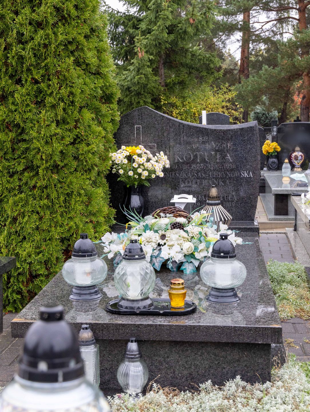 Tak dziś wygląda grób Agnieszki Kotulanki