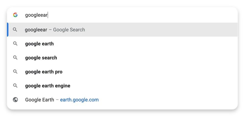 Zmiany w pasku adresu Google Chrome