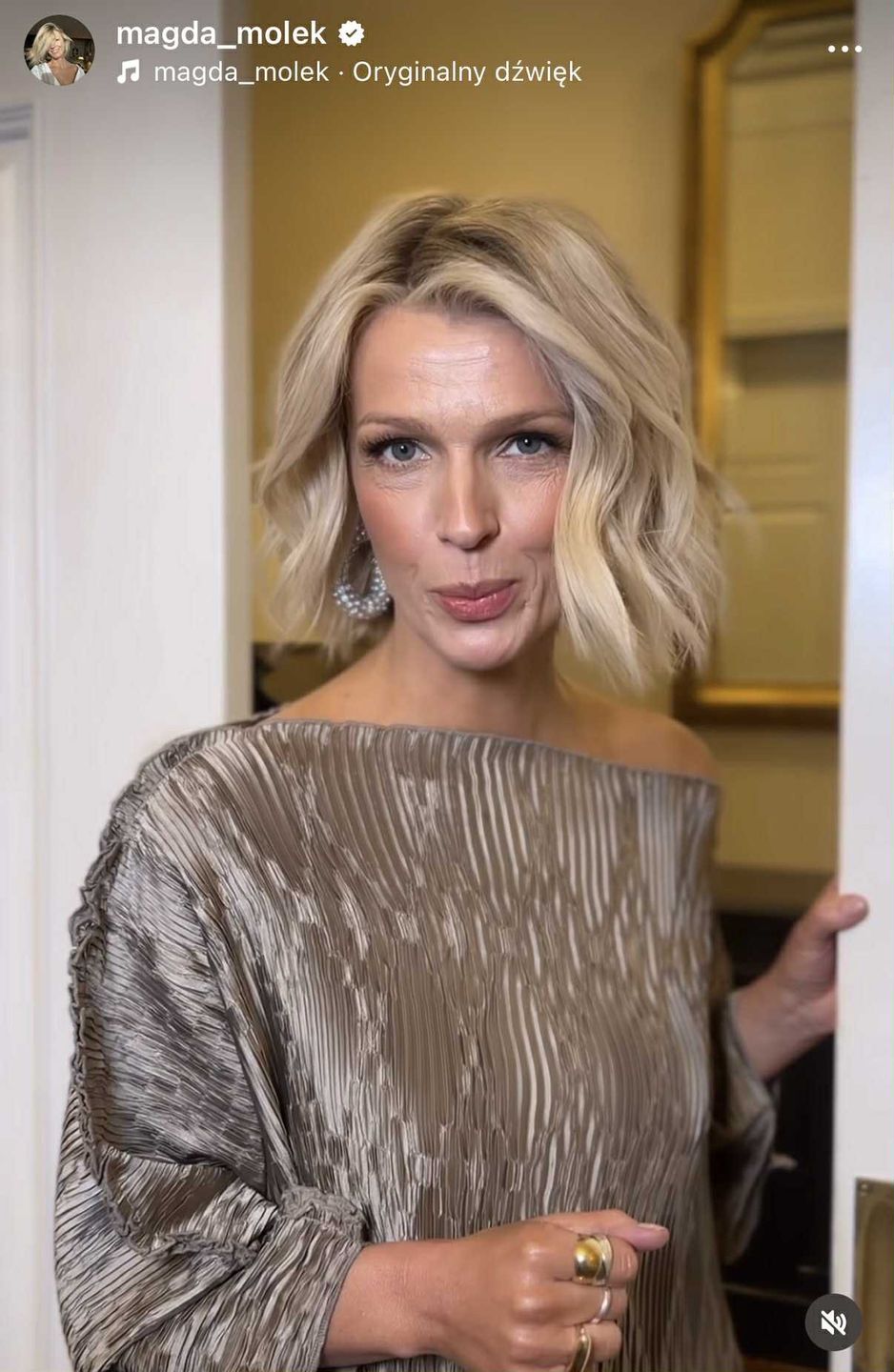 Magda Mołek zachwyciła w wieczorowym wydaniu