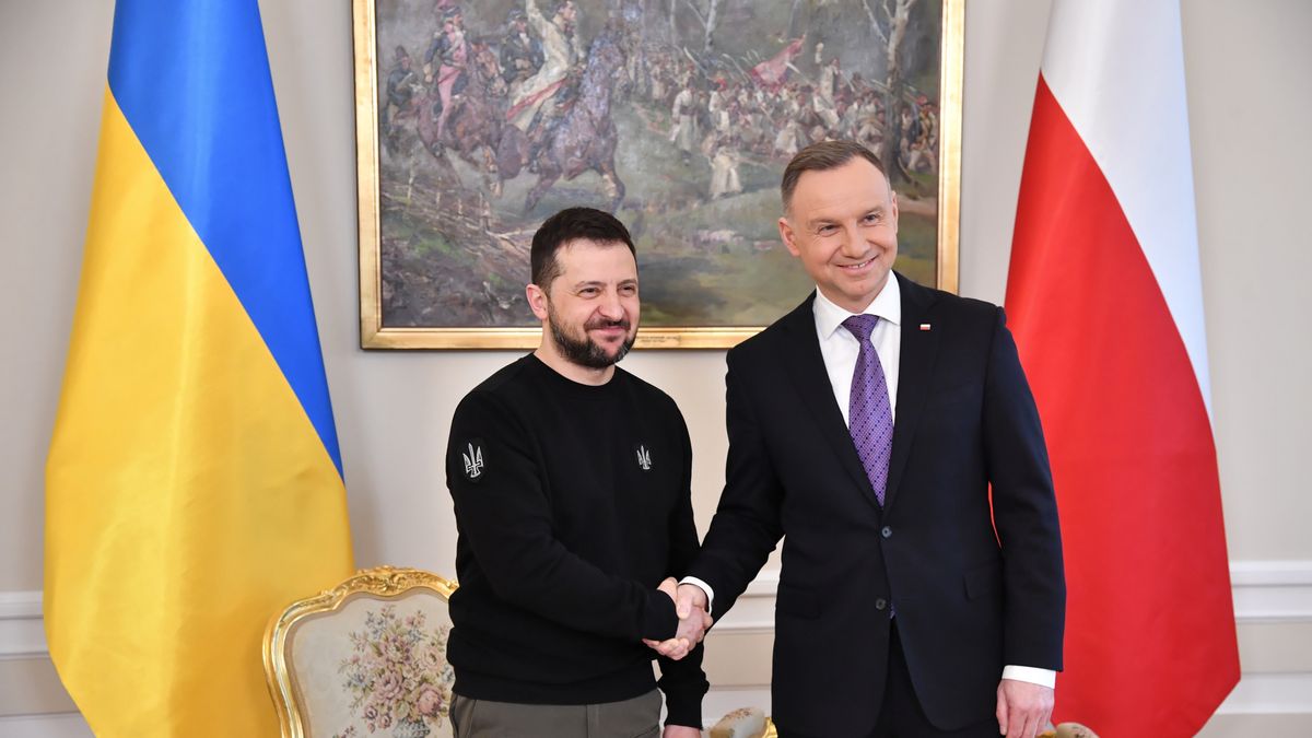 Wołodymyr Zełenski i Andrzej Duda rozmawiali o współpracy gospodarczej