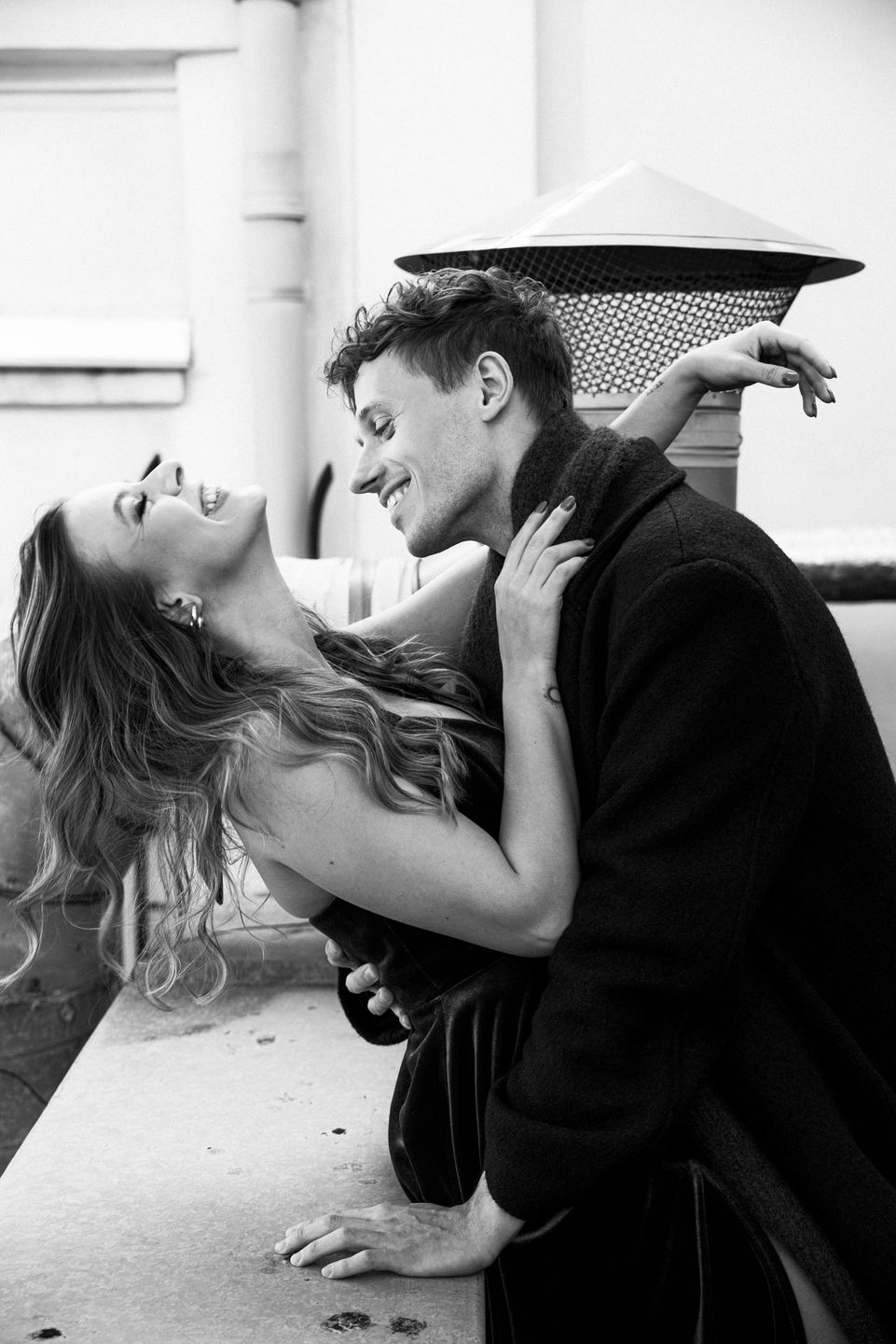 Marcin Franc i Maria Tyszkiewicz, aktorzy Teatru Muzycznego Roma, bohaterowie "Tik, tik... BUM!"