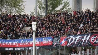 Wyrwał krzesełko na meczu w Kielcach. Sąd już wydał wyrok w sprawie kibica Wisły Kraków