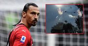 Zlatana Ibrahimovicia poniosło. Zagrożona była szyba