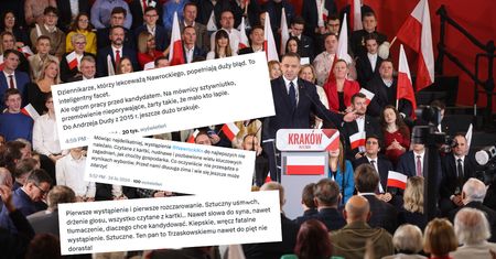 Internet zalały komentarze. Lawina po wystąpieniu Nawrockiego