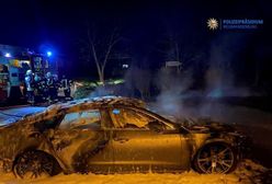 Niemcy: swastyka na spalonym samochodzie z Polski. Motyw narodowościowy?