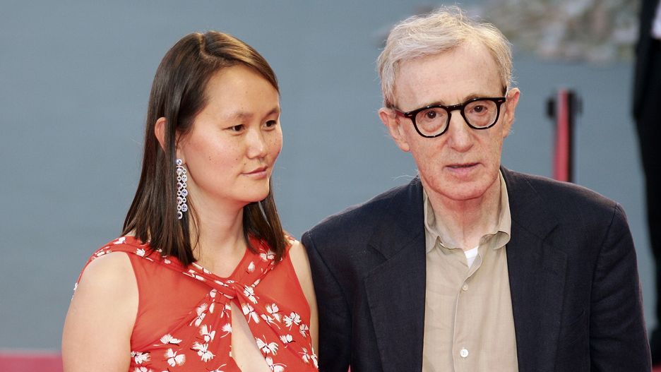 Woody Allen z żoną Soon-Yi Previn