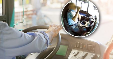 Prowadził autobus i pił piwo. Oto jak zareagowali policjanci