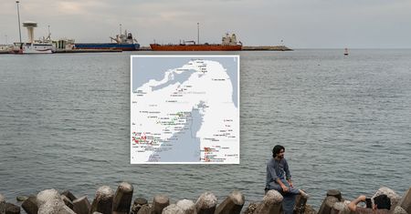 Animacja pokazuje, co się dzieje w cieśninie Ormuz. Całkowita cisza? Niekoniecznie