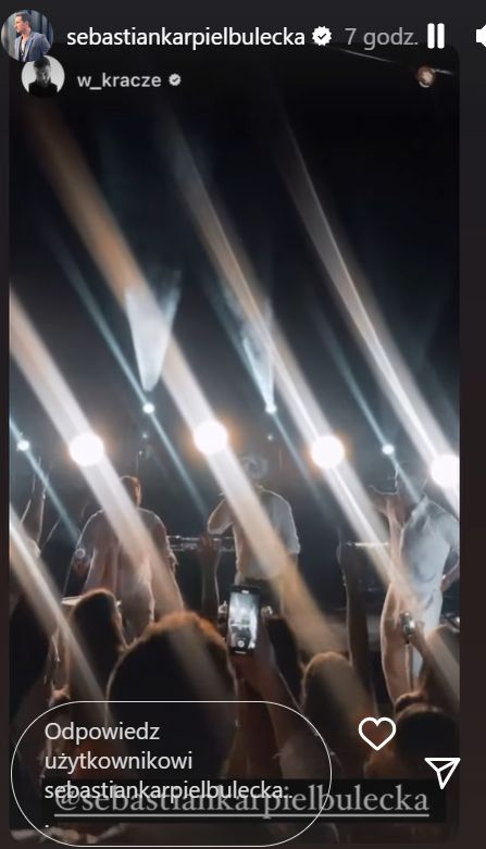 Sebastian Karpiel-Bułecka zaśpiewał na weselu Lewandowskich 