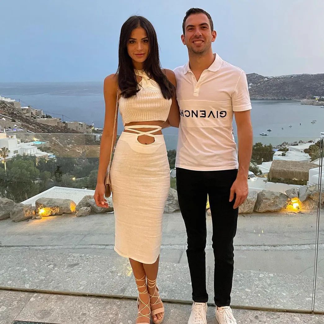 Sandra Dziwiszek i Nicholas Latifi