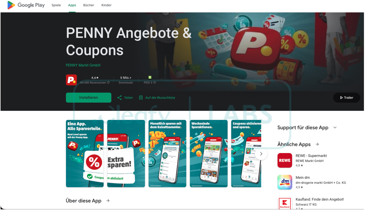 Fałszywa wersja Google Play