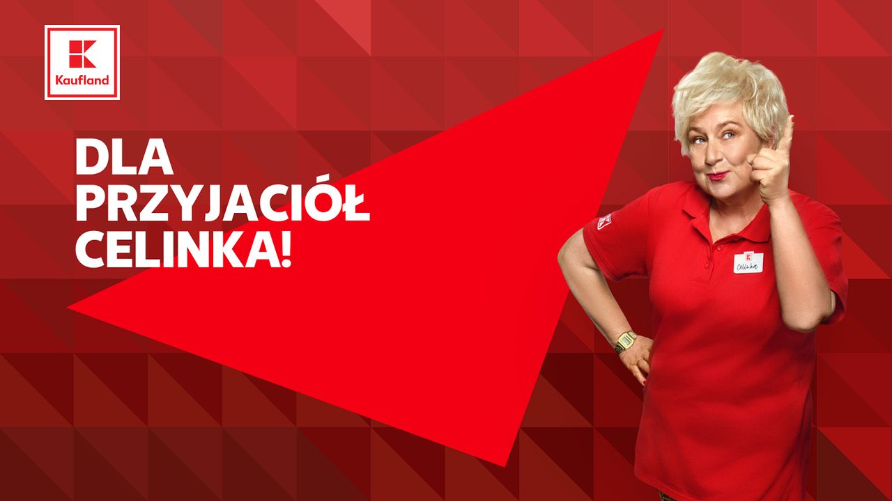 Nowa seriia reklam Kauflandu. Twarzą "Pani Celinka"