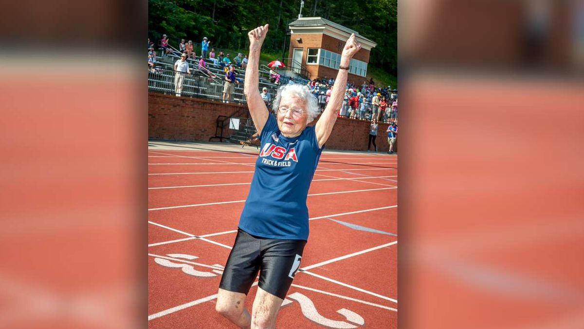 103-latka wciąż jest w świetnej formie