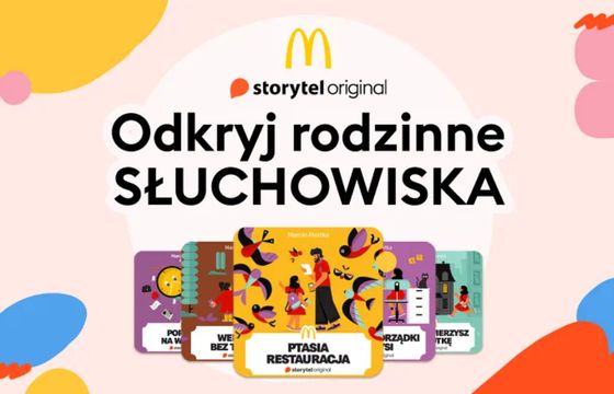 McDonald’s i Storytel z serią słuchowisk dla rodzin