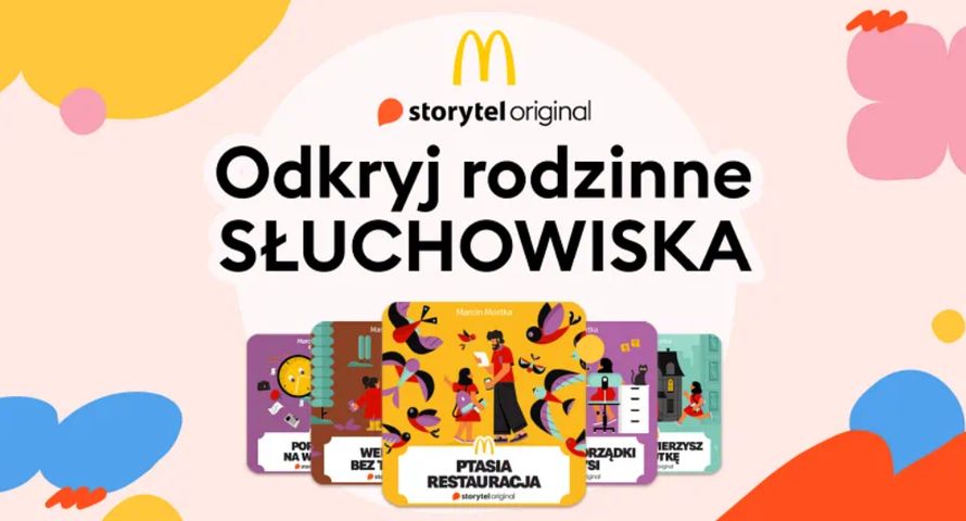 McDonald’s i Storytel z serią słuchowisk dla rodzin