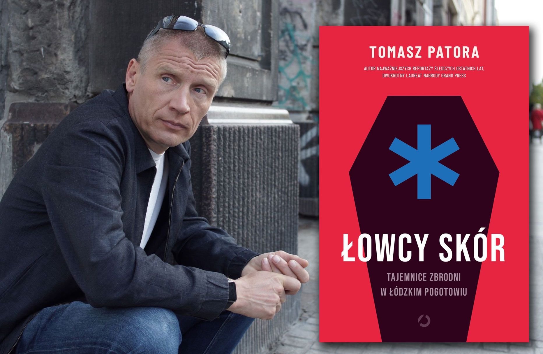 Tomasz Patora, autor "Łowców skór"