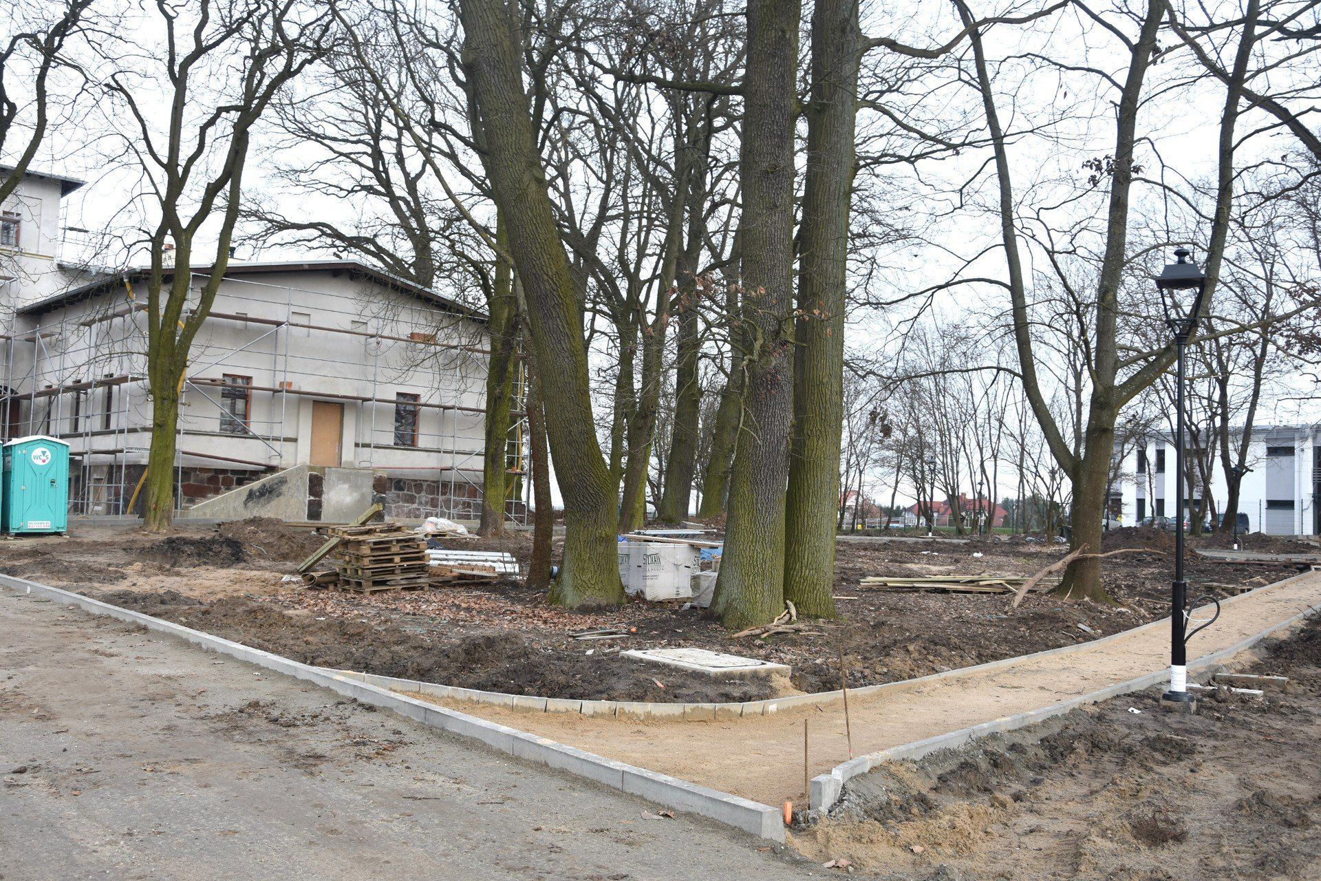 Nowy park w Sicienku