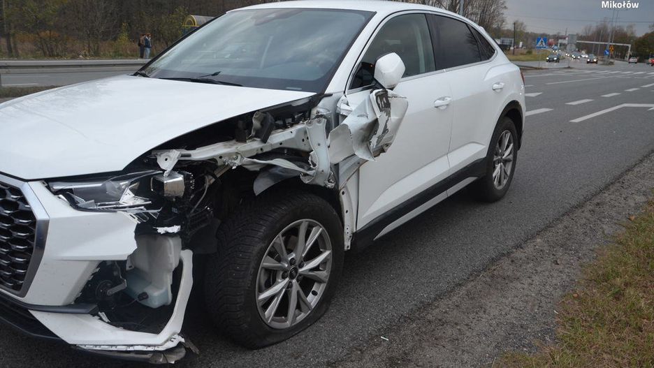 Auto, które potrąciło 17-latka