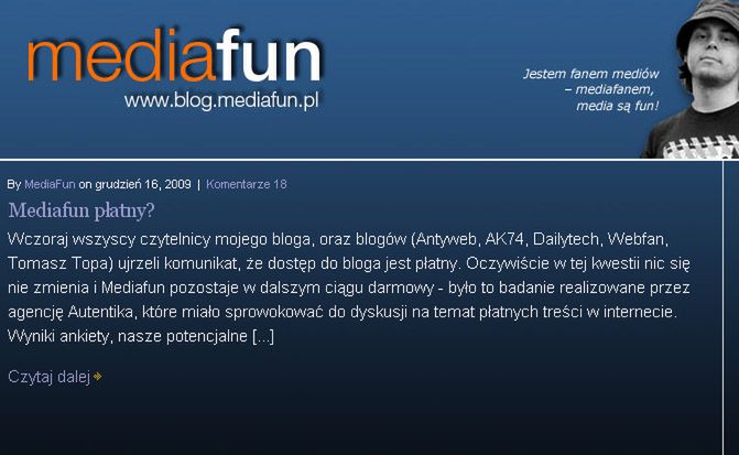 Najpopularniejsze polskie blogi będą płatne? Na szczęście to tylko blef