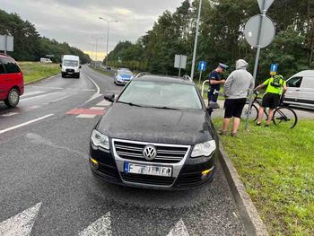 Zielona Góra: Kierujący Volkswagenem potrącił rowerzystę