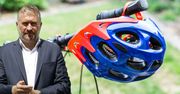 Burza o kaski dla rowerzystów. Rafał Sonik nie wytrzymał