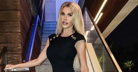 Aneta Glam-Kurp w kusej sukience. Poszła na charytatywną imprezę na rzecz Ukrainy