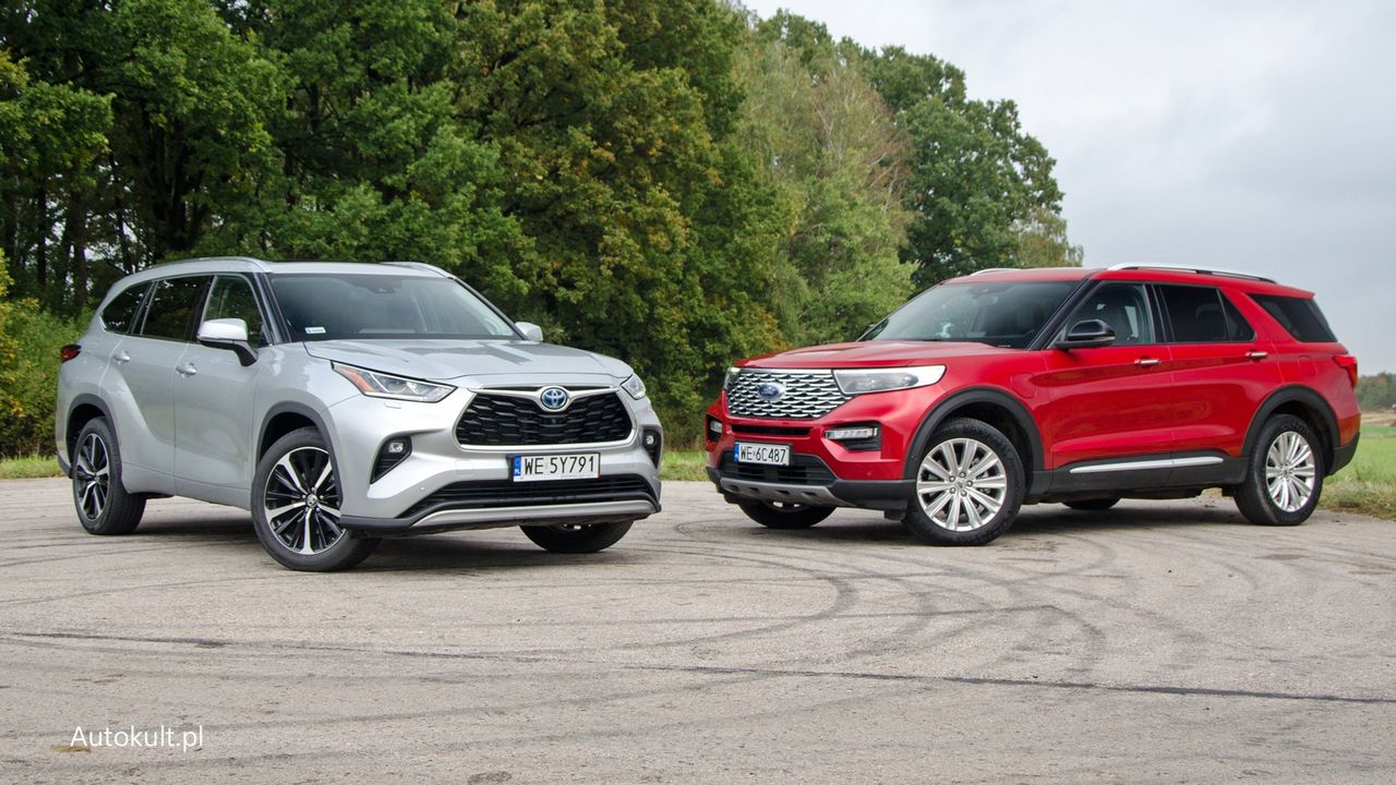 Ford Explorer vs. Toyota Highlander