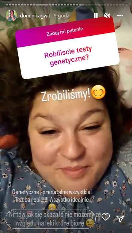 Dominika Gwit odpowiada na pytania fanów na Instagramie