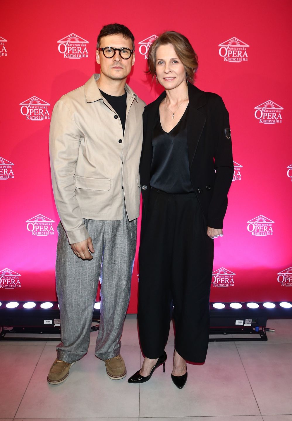 Mateusz Damięcki i Paulina Andrzejewska