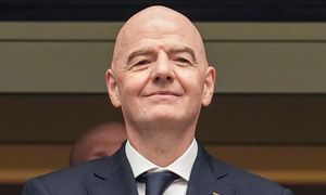 Infantino w 39 dni przemierzył trzykrotność kuli ziemskiej. Obejrzał 40 meczów