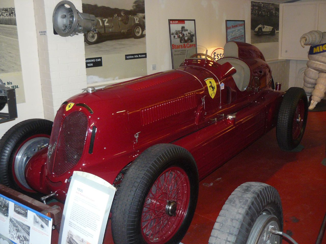 Alfa Romeo Bimotore fot.1 Alfa Romeo Bimotore [rok 1935, 270 KM, 321 km/h] - fot. Typ932