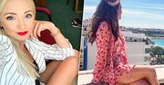 Ale pojedynek! Anna Wendzikowska i Barbara Kurdej-Szatan pokazały swoje piękne czerwone szpilki i odsłoniły zgrabne nogi!