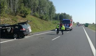 Wypadek na krajowej 16 pod Olsztynem. Siedem osób rannych