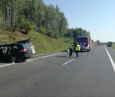 Wypadek na krajowej 16 pod Olsztynem. Siedem osób rannych
