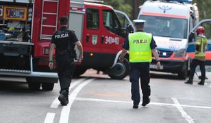 Dąbrowa. Zderzenie 3 tirów i zablokowana DK 46. Korki też na autostradzie A4