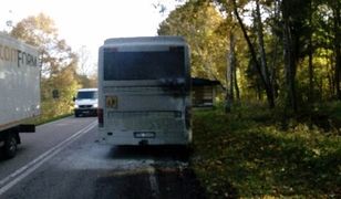 Zachodniopomorskie: Zapalił się szkolny autobus. W środku były dzieci