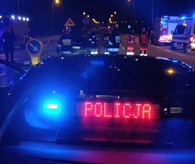 TIR zderzył się z samochodem osobowym w Sosnowcu na S1. Duże utrudnienia