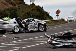 Tragiczna kraksa osobówki z ciężarówką. Cała rodzina zginęła na miejscu