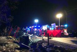 Wypadek na DK 74. Nie żyją trzy młode kobiety