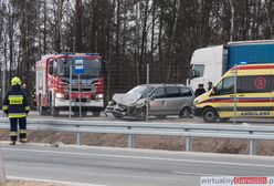 Tragedia na drodze krajowej nr 17 w Gąsowie. W wypadku zginęła jedna osoba