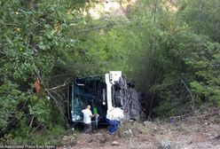 Turcja. Wypadek autokaru, pojazd stoczył się z 20-metrowej skarpy. Wielu Polaków poszkodowanych