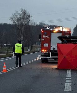 Tragedia pod Lubartowem. Wypadli z auta po wypadku. Zabita i ranni